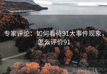 专家评论：如何看待91大事件现象，怎么评价91