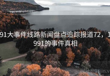 91大事件线路新闻盘点追踪报道72，1991的事件真相