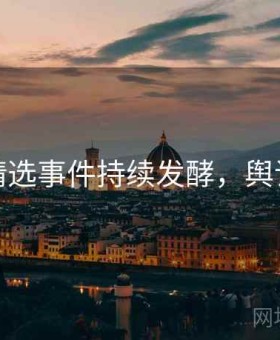 探花精选事件持续发酵，舆论热议