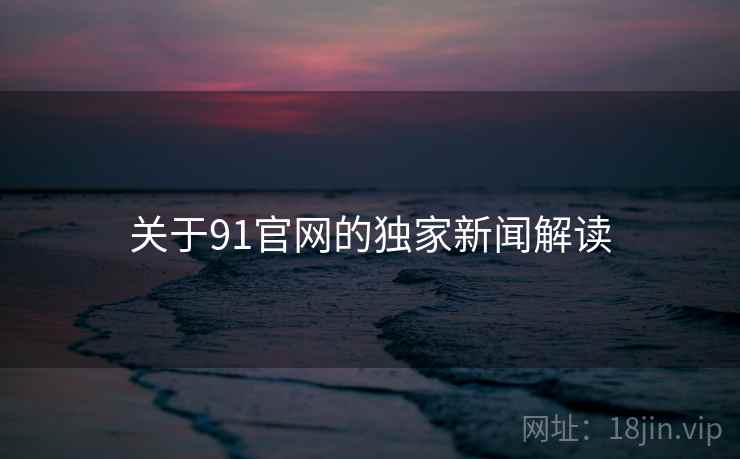 关于91官网的独家新闻解读